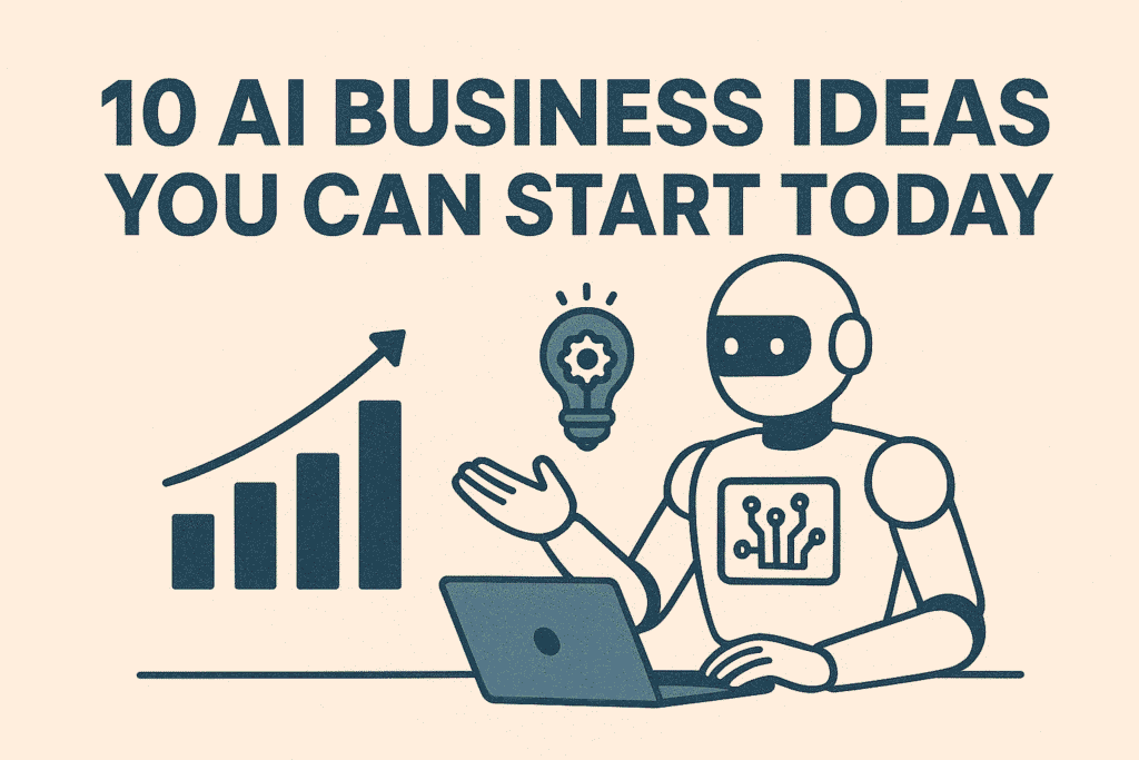 10 AI Business Ideas You Can Start Today
