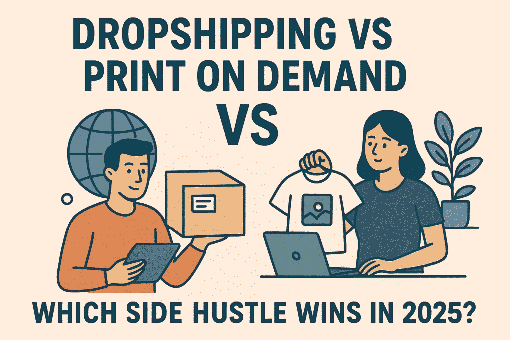 Dropshipping vs Print on Demand in 2025