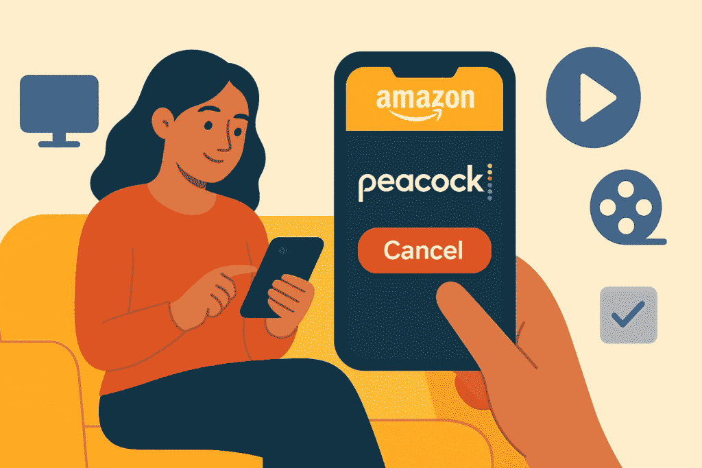 How to cancel peacock subscription on your phone